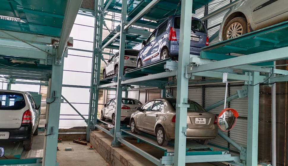 L-Cart Parking in India